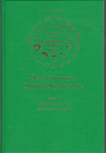Cover of Determinants of Spatial Organization