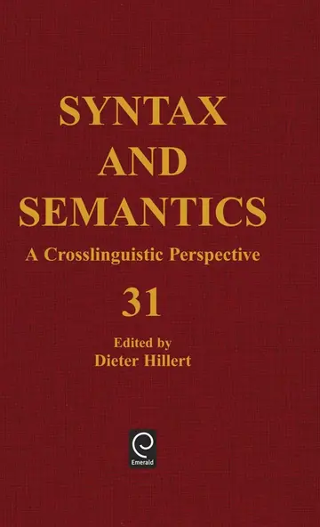 Cover of Sentence Processing