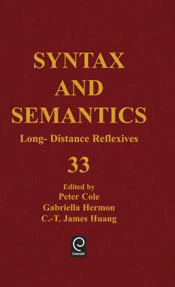 Cover of Long Distance Reflexives