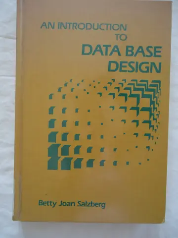Cover of Introduction to Data Base Design