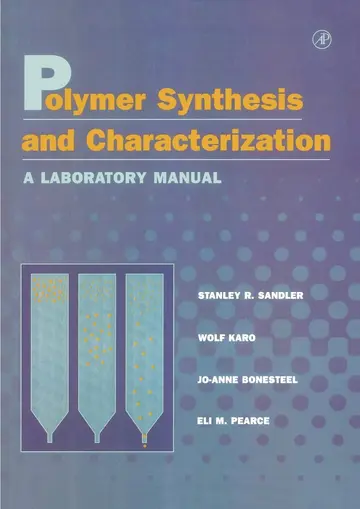 Cover of Polymer Synthesis and Characterization