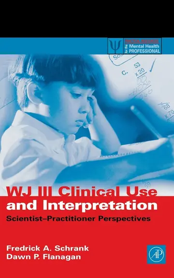 Cover of WJ III Clinical Use and Interpretation