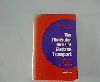 Cover of Molecular Basis of Electron Transport