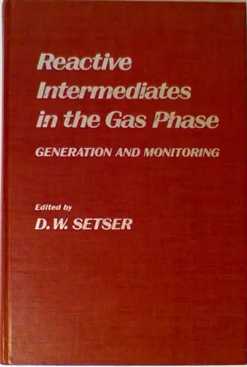 Cover of Reactive Intermediates in the Gas Phase