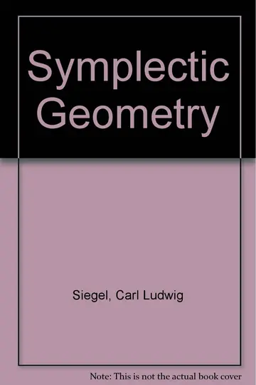 Cover of Symplectic Geometry