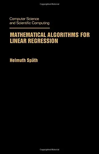Cover of Mathematical Algorithms for Linear Regression