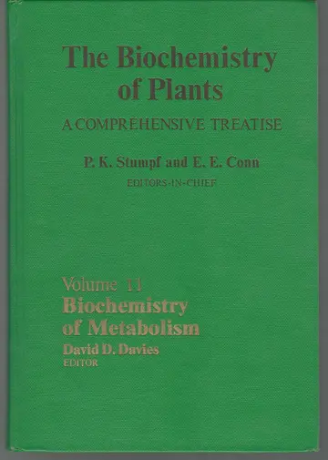 Cover of The Biochemistry of Plants