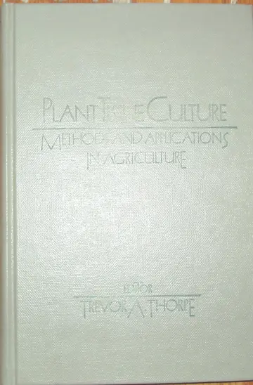 Cover of Plant Tissue Culture