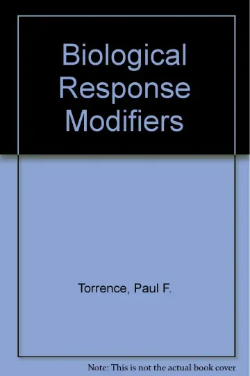 Cover of Biological Response Modifiers