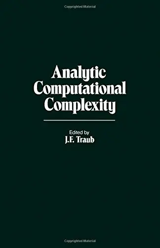 Cover of Analytic Computational Complexity