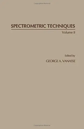 Cover of Spectrometric Techniques