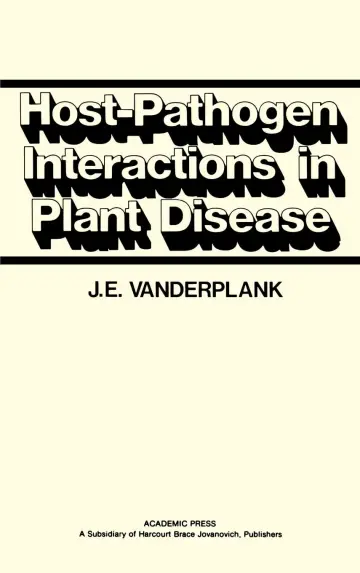 Cover of Host-Pathogen Interactions in Plant Disease