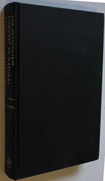 Cover of Ecosystem Concept in Natural Resource Management