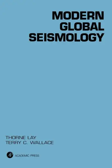 Cover of Modern Global Seismology