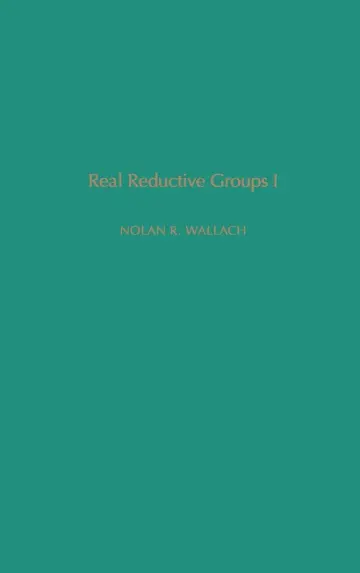 Cover of Real Reductive Groups I
