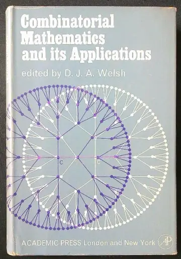Cover of Combinatorial Mathematics and Its Applications
