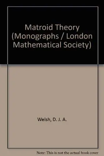 Cover of Matroid Theory
