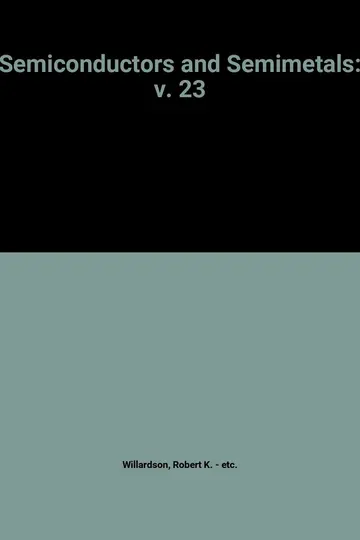 Cover of Semiconductors and Semimetals