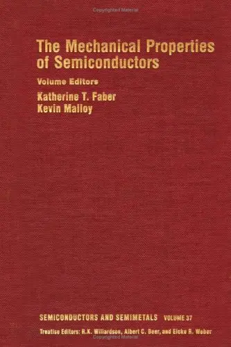 Cover of The Mechanical Properties of Semiconductors (v. 37)