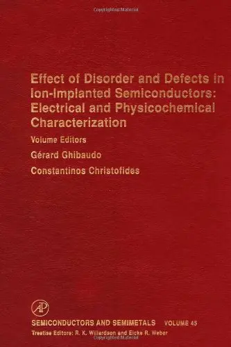 Cover of Effect of Disorder and Defects in Ion-Implanted Semiconductors