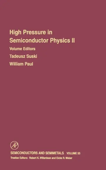 Cover of High Pressure in Semiconductor Physics II