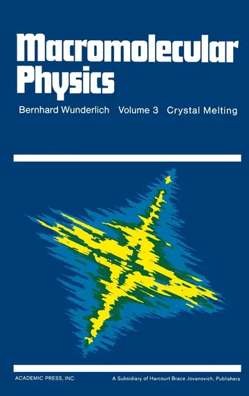 Cover of Macromolecular Physics