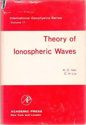 Cover of Theory of Ionospheric Waves
