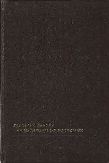 Cover of Frontiers in Econometrics