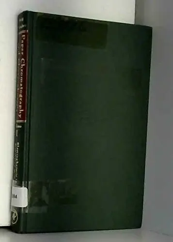 Cover of Paper Chromatography and Electrophoresis