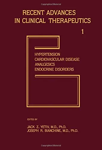 Cover of Hypertesion, Cardiovascular Disease, Analgesics and Endocrine Disorders (v. 1)