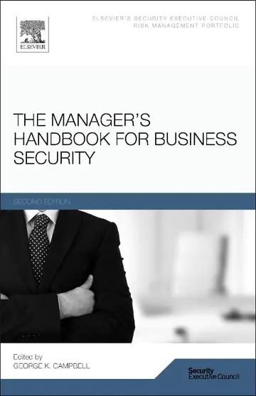 Cover of The Manager's Handbook for Business Security
