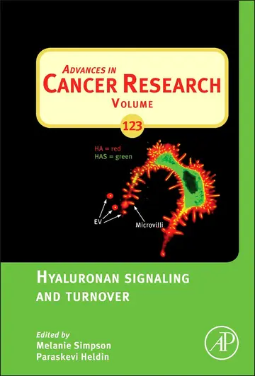 Cover of Hyaluronan Signaling and Turnover