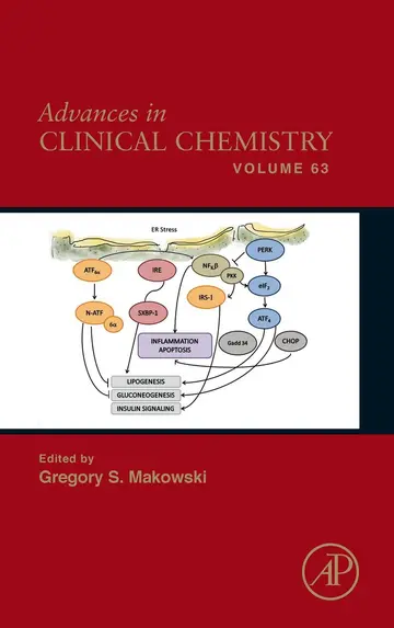 Cover of Advances in Clinical Chemistry
