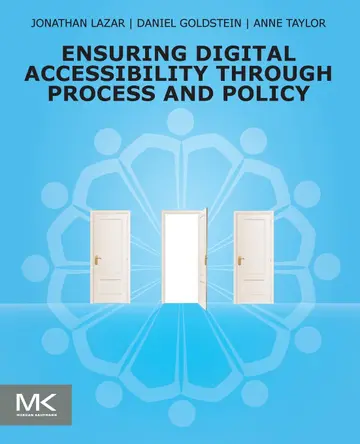Cover of Ensuring Digital Accessibility Through Process and Policy