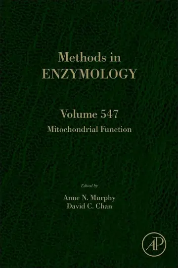 Cover of Mitochondrial Function (547)
