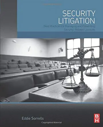 Cover of Security Litigation
