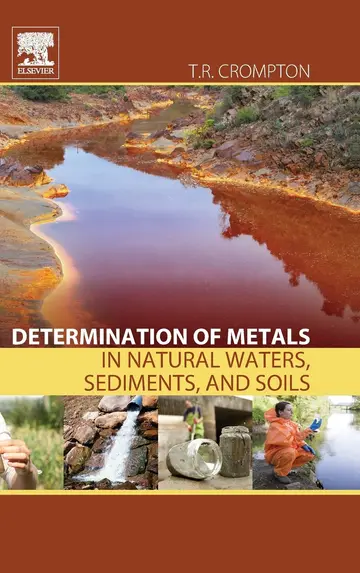 Cover of Determination of Metals in Natural Waters, Sediments, and Soils