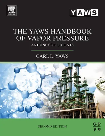 Cover of The Yaws Handbook of Vapor Pressure