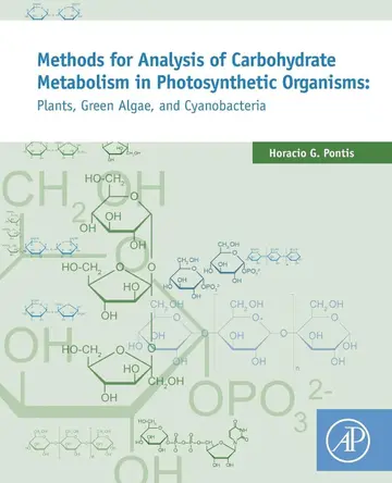 Cover of Methods for Analysis of Carbohydrate Metabolism in Photosynthetic Organisms