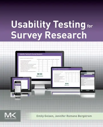 Cover of Usability Testing for Survey Research