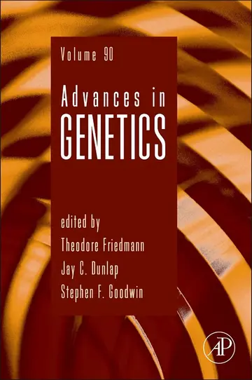 Cover of Advances in Genetics, Volume 90
