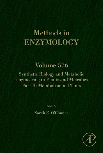 Cover of Synthetic Biology and Metabolic Engineering in Plants and Microbes