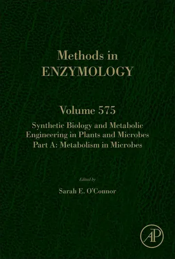 Cover of Synthetic Biology and Metabolic Engineering in Plants and Microbes