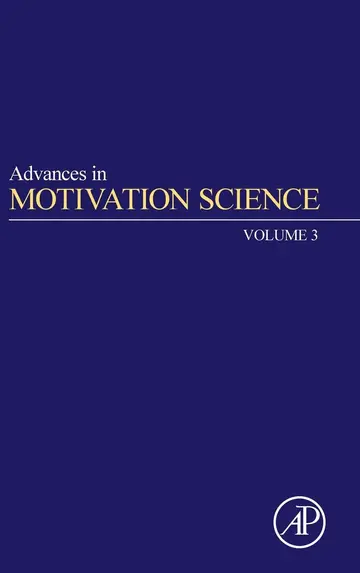 Cover of Advances in Motivation Science