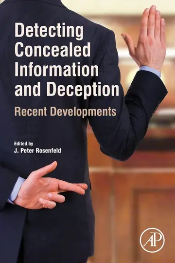 Cover of Detecting Concealed Information and Deception