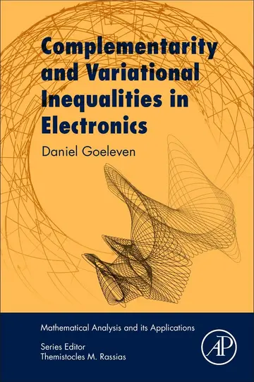 Cover of Complementarity and Variational Inequalities in Electronics