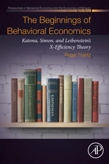 Cover of The Beginnings of Behavioral Economics