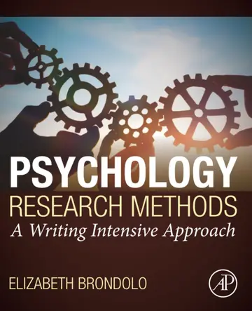 Cover of Psychology Research Methods