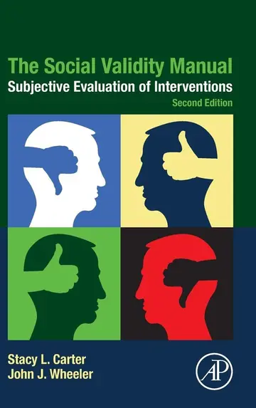 Cover of The Social Validity Manual