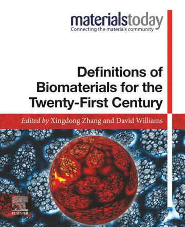 Cover of Definitions of Biomaterials for the Twenty-First Century